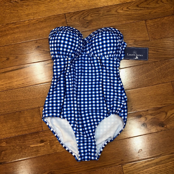 Lauren James Other - NEW! Lauren James strapless swimsuit; size XS